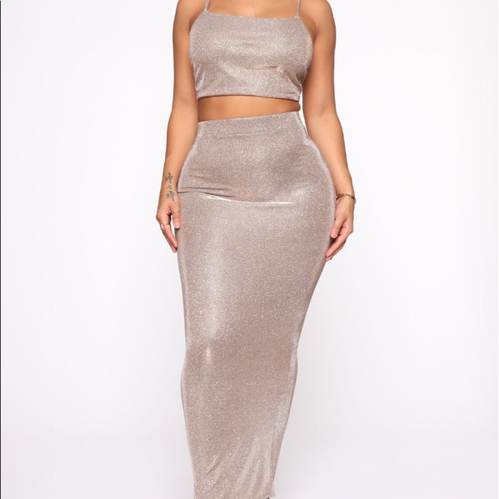 Fashion Nova Skirt Set - Picture 1 of 5
